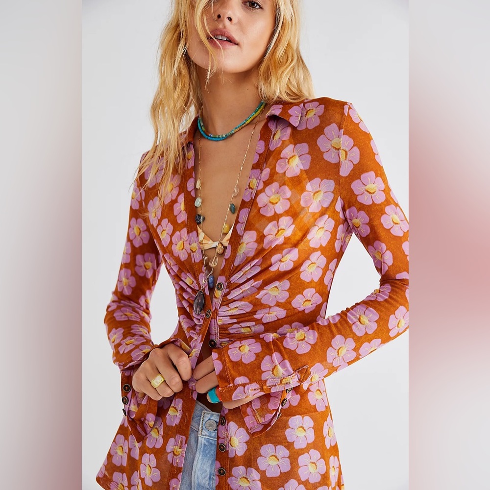 Free People Lucky Shirtee